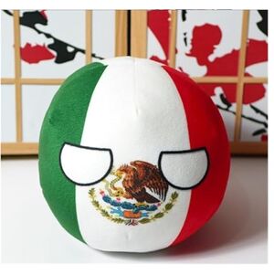 GANGKJDS Polandball Countryballs Muñeco De Peluche Ucrania España Hungría Portugal Rumania Grecia Austria México Polonia Bola Colgante 9cm (Color : Mexico, Size : 9CM) GANGKJDS Polandball Countryballs Muñeco De Peluche Ucrania España Hungría Portugal Rumania Grecia Austria México Polonia Bola Colgante 9cm (Color : Mexico, Size : 9CM)