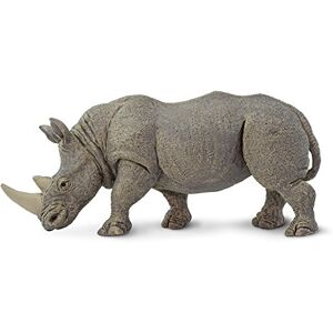Safari Ltd. Figura de Juguete de Rinoceronte Blanco, Realista, Pintada a Mano, Modelo de 5.7 Pulgadas, Seguro, Juguete Educativo para niños, niñas y niños a Partir de 3 años Safari Ltd. Figura de Juguete de Rinoceronte Blanco, Realista, Pintada a Mano, Modelo de 5.7 Pulgadas, Seguro, Juguete Educativo para niños, niñas y niños a Partir de 3 años