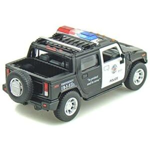 KiNSMART Coche de fundición H2 SUT Police 1:40, 4.5 pulgadas, Multicolour, Niños y Niñas, Unisex, 3+ años KiNSMART Coche de fundición H2 SUT Police 1:40, 4.5 pulgadas, Multicolour, Niños y Niñas, Unisex, 3+ años