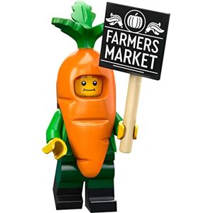 Lego Minifiguras coleccionables Serie 24 Mascota de zanahoria 71037 Lego Minifiguras coleccionables Serie 24 Mascota de zanahoria 71037