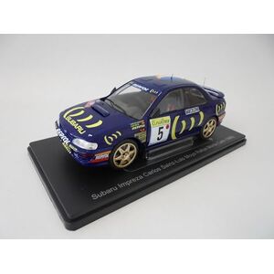 OPO 10 – 1/24 coche en miniatura compatible con Subaru Impreza Carlos Sainz Rallye Monte Carlo (1995) – Modelo de coche fundido a troquel VQJ182 OPO 10 – 1/24 coche en miniatura compatible con Subaru Impreza Carlos Sainz Rallye Monte Carlo (1995) – Modelo de coche fundido a troquel VQJ182