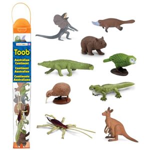 Safari Ltd. Figuras de Juguete del Continente Australiano Colección TOOB No tóxicas y Libres de BPA Animales de Juguete Adecuado para niños de 3 años en adelante Safari Ltd. Figuras de Juguete del Continente Australiano Colección TOOB No tóxicas y Libres de BPA Animales de Juguete Adecuado para niños de 3 años en adelante