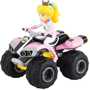Carrera RC Nintendo Mario Kart 8 Peach Quad Coche teledirigido a Partir de 6 años para Interiores y Exteriores Mini Mario Kart Auto con Mando a Distancia para Llevar Juguetes para niños y Carrera RC Nintendo Mario Kart 8 Peach Quad Coche teledirigido a Partir de 6 años para Interiores y Exteriores Mini Mario Kart Auto con Mando a Distancia para Llevar Juguetes para niños y