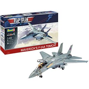 Revell 03865 Maverick's F-14A Tomcat parte superior Gun 1:48 Kit de modelo de plástico sin construir/sin pintar Revell 03865 Maverick's F-14A Tomcat parte superior Gun 1:48 Kit de modelo de plástico sin construir/sin pintar