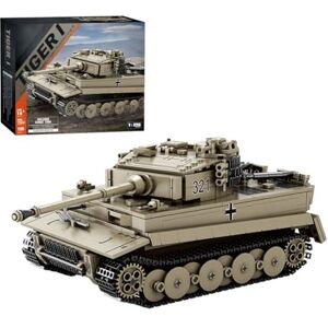 WOWOBONTOY Juego de bloques de construcción de tanques militares, 1138 unidades, escala 1/28, kit de ladrillos de construcción de vehículos, modelo de exhibición coleccionable, regalos de Navidad WOWOBONTOY Juego de bloques de construcción de tanques militares, 1138 unidades, escala 1/28, kit de ladrillos de construcción de vehículos, modelo de exhibición coleccionable, regalos de Navidad