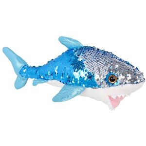 Rhode Island Novelty Adventure Planet Lentejuelas Reversibles de Sirena, Gran tiburón Blanco, Felpa de 10 Pulgadas Rhode Island Novelty Adventure Planet Lentejuelas Reversibles de Sirena, Gran tiburón Blanco, Felpa de 10 Pulgadas