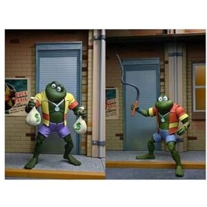 NECA TMNT Figura de Dibujos Animados de Napolean y Atilla de 7 Pulgadas, Paquete de 2 NECA TMNT Figura de Dibujos Animados de Napolean y Atilla de 7 Pulgadas, Paquete de 2