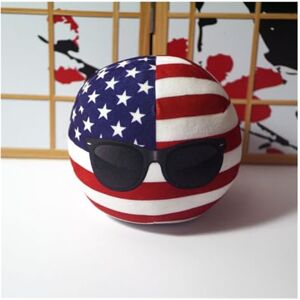 GANGKJDS Polandball Countryballs Muñeco De Peluche Ucrania España Hungría Portugal Rumania Grecia Austria México Polonia Bola Colgante 9cm (Color : USA A, Size : 9CM) GANGKJDS Polandball Countryballs Muñeco De Peluche Ucrania España Hungría Portugal Rumania Grecia Austria México Polonia Bola Colgante 9cm (Color : USA A, Size : 9CM)