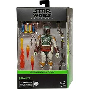 Star Wars Boba Fett  Black Series Figura de acción de lujo de 6 pulgadas con texto en inglés "Regreso de los Jedi" Episodio 6 EP6 Mandalorian Star Wars Boba Fett  Black Series Figura de acción de lujo de 6 pulgadas con texto en inglés "Regreso de los Jedi" Episodio 6 EP6 Mandalorian