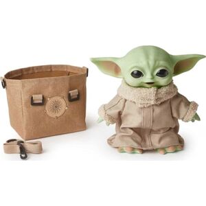 Mattel , STAR WARS Peluche The Child, figura de bebé Yoda de 27.9 cm de The Mandalorian, personaje de peluche coleccionable con bolsa de transporte para fanáticos del cine de 3 años o más Mattel , STAR WARS Peluche The Child, figura de bebé Yoda de 27.9 cm de The Mandalorian, personaje de peluche coleccionable con bolsa de transporte para fanáticos del cine de 3 años o más