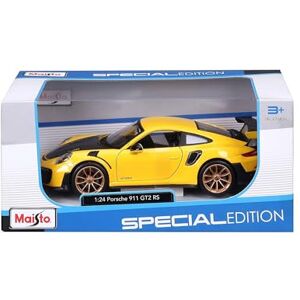 Bburago 1:24 SE 2018 Porsche 911 GT2 RS Amarillo/Negro Bburago 1:24 SE 2018 Porsche 911 GT2 RS Amarillo/Negro