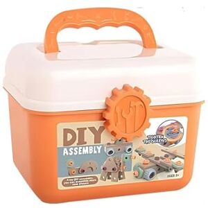 Fcliqzod888 120 PcsJuego de Herramientas para Niños, Kit Herramientas de Juguete, Caja de Herramienta Construcción DIY Kids Tool Toy Set Juego Rol Trabajador, Infantil Educación Temprana Regalo Cumpleaños Navidad Fcliqzod888 120 PcsJuego de Herramientas para Niños, Kit Herramientas de Juguete, Caja de Herramienta Construcción DIY Kids Tool Toy Set Juego Rol Trabajador, Infantil Educación Temprana Regalo Cumpleaños Navidad