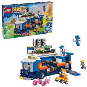 Lego Sonic The Hedgehog Camión de Operaciones del Equipo Sonic Juguete Inspirado en los Videojuegos para Niños y Niñas, Set de Construcción con Tails y una Cuatrimoto 77006 Lego Sonic The Hedgehog Camión de Operaciones del Equipo Sonic Juguete Inspirado en los Videojuegos para Niños y Niñas, Set de Construcción con Tails y una Cuatrimoto 77006