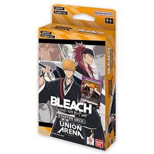 BANDAI : Bleach Thousand-Year War Cubierta de iniciación (1 mazo de 50 cartas punto acción, 3 hojas reproducción) Juego de cartas coleccionables Listo para jugar Anime Adolescente 120+ años BANDAI : Bleach Thousand-Year War Cubierta de iniciación (1 mazo de 50 cartas punto acción, 3 hojas reproducción) Juego de cartas coleccionables Listo para jugar Anime Adolescente 120+ años