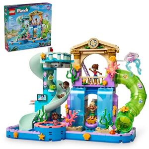 Lego ® Friends Parque Acuático de Heartlake City Juego Creativo, Set de construcción para niñas y niños de 8 años o más, 3 minipersonajes, un micropersonaje y 3 toboganes 42630 Lego ® Friends Parque Acuático de Heartlake City Juego Creativo, Set de construcción para niñas y niños de 8 años o más, 3 minipersonajes, un micropersonaje y 3 toboganes 42630