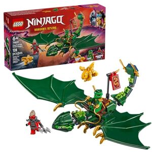 Lego ® Ninjago® Dragón Verde del Bosque de Lloyd Juguete de construcción con 2 Minifiguras, Juego imaginativo, Regalo Ninja para niños y niñas de 6 años o más 71829 Lego ® Ninjago® Dragón Verde del Bosque de Lloyd Juguete de construcción con 2 Minifiguras, Juego imaginativo, Regalo Ninja para niños y niñas de 6 años o más 71829