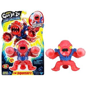 Heroes of Goo Jit Zu Squidor Deep Goo Sea Hero Pack. Super Squishy Divertida ¡Estira 3 Veces su tamaño! Figura Estirable Juguete Elástico para Niños Original de Bandai Heroes of Goo Jit Zu Squidor Deep Goo Sea Hero Pack. Super Squishy Divertida ¡Estira 3 Veces su tamaño! Figura Estirable Juguete Elástico para Niños Original de Bandai