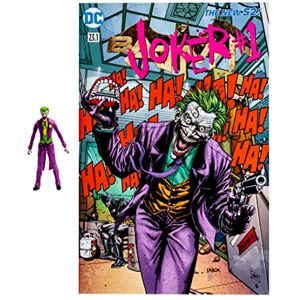 McFarlane Toys DC Direct Figura de 3 Pulgadas con cómic WV2 Joker (DC Rebirth) McFarlane Toys DC Direct Figura de 3 Pulgadas con cómic WV2 Joker (DC Rebirth)