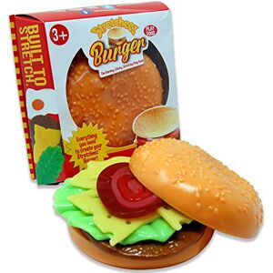 Nature Bound Stretcheez Hamburguesa – Comida de juego para niños – Alimentos elásticos y coberturas – Mezcla y combina – Colecciónalos todos – Funciona con cocinas de juegos de rol – Doce juegos surtidos Nature Bound Stretcheez Hamburguesa – Comida de juego para niños – Alimentos elásticos y coberturas – Mezcla y combina – Colecciónalos todos – Funciona con cocinas de juegos de rol – Doce juegos surtidos