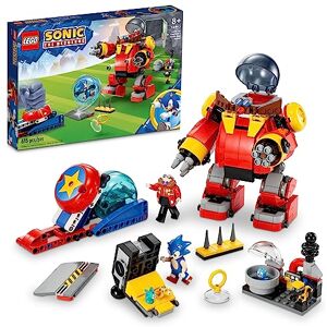 Lego Set de Juguetes de construccion Sonic The Hedgehog™ 76993 Sonic vs. Robot Death Egg del Dr. Eggman 615 Piezas Lego Set de Juguetes de construccion Sonic The Hedgehog™ 76993 Sonic vs. Robot Death Egg del Dr. Eggman 615 Piezas