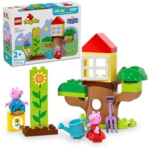 Lego ® Duplo® Jardín y Casa del Árbol de Peppa Juguete de fantasía, Set de Aprendizaje Preescolar para Construir y reconstruir con 2 Figuras, Regalo para bebés de 2 años o más 10431 Lego ® Duplo® Jardín y Casa del Árbol de Peppa Juguete de fantasía, Set de Aprendizaje Preescolar para Construir y reconstruir con 2 Figuras, Regalo para bebés de 2 años o más 10431