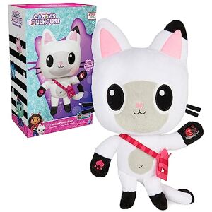 Spin Master Gabby's Dollhouse, Juguete de Peluche Altavoz Pandy Paws de 13 Pulgadas con Luces, música y 10 Sonidos y Frases Spin Master Gabby's Dollhouse, Juguete de Peluche Altavoz Pandy Paws de 13 Pulgadas con Luces, música y 10 Sonidos y Frases