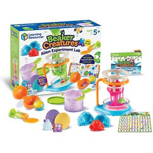 Learning Resources Beaker Creatures Super Science Lab Set, Experimentos de Laboratorio para Niños, Ciencia Basica para Niños, 18 Piezas, Edades 5+ Learning Resources Beaker Creatures Super Science Lab Set, Experimentos de Laboratorio para Niños, Ciencia Basica para Niños, 18 Piezas, Edades 5+