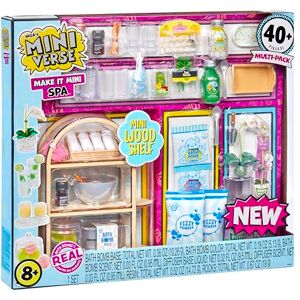 MGA's Miniverse , Make It Mini SPA Multipack, Miniaturas, Incluye 5 Figuras y 40 Piezas, Coleccionable, 8 Años en Adelante MGA's Miniverse , Make It Mini SPA Multipack, Miniaturas, Incluye 5 Figuras y 40 Piezas, Coleccionable, 8 Años en Adelante