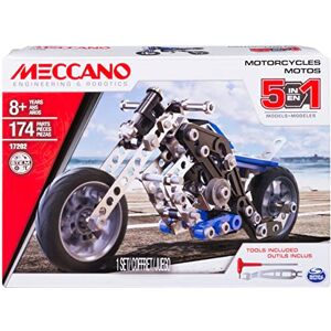 MECCANO Juego de Construcción Set de 5 Modelos Motocicletas MECCANO Juego de Construcción Set de 5 Modelos Motocicletas