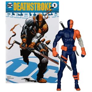 McFarlane Toys DC Direct 7IN Figura con cómic WV6 Deathstroke (DC Rebirth) McFarlane Toys DC Direct 7IN Figura con cómic WV6 Deathstroke (DC Rebirth)