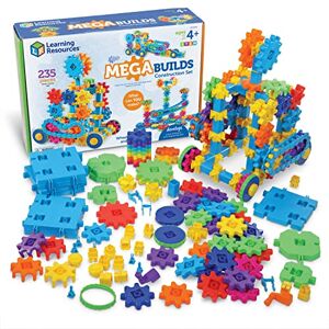 Learning Resources Gears! ¡Engranajes! ¡Engranajes! Mega Builds Juguetes de construcción, Actividades Stem, Habilidades motoras Finas, Kit Explorador para niños pequeños, Ciencia y construcción Learning Resources Gears! ¡Engranajes! ¡Engranajes! Mega Builds Juguetes de construcción, Actividades Stem, Habilidades motoras Finas, Kit Explorador para niños pequeños, Ciencia y construcción