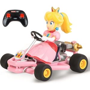 Carrera 200986P RC con Licencia Oficial Mario Kart Pipe Kart Peach Escala 1:18 2.4 GHz Control Remoto de Radio de Coche con batería Recargable LiFePO4 – Juguetes para niños y niñas Carrera 200986P RC con Licencia Oficial Mario Kart Pipe Kart Peach Escala 1:18 2.4 GHz Control Remoto de Radio de Coche con batería Recargable LiFePO4 – Juguetes para niños y niñas