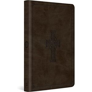 Esv Bibles Large Print Value Thinline Bible-ESV-Cross Design Esv Bibles Large Print Value Thinline Bible-ESV-Cross Design