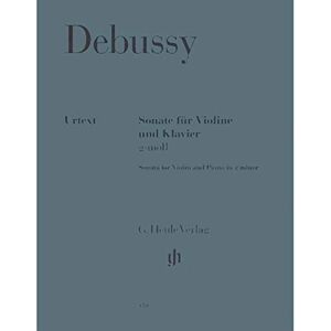 Claude Debussy Sonata For Violin And Piano G-Minor (English and German Edition) Claude Debussy Sonata For Violin And Piano G-Minor (English and German Edition)