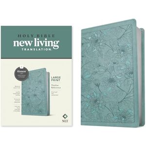 New Living Translation NLT Large Print Thinline Reference Bible, Filament Enabled Edition (Red Letter, Leatherlike, Floral/Teal) New Living Translation NLT Large Print Thinline Reference Bible, Filament Enabled Edition (Red Letter, Leatherlike, Floral/Teal)