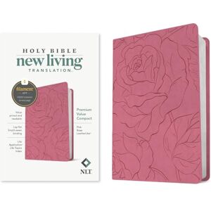 New Living Translation NLT Premium Value Compact Bible, Filament Enabled (Leatherlike, Pink Rose) New Living Translation NLT Premium Value Compact Bible, Filament Enabled (Leatherlike, Pink Rose)