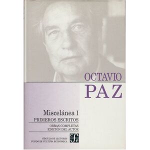 Paz, Octavio Obras Completas 13 Miscelanea 1 Paz, Octavio Obras Completas 13 Miscelanea 1