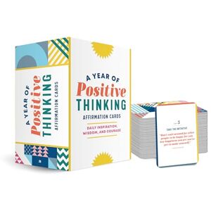 Rockridge Press A Year of Positive Thinking Affirmation Cards: Daily Inspiration, Wisdom, and Courage (A Year of Daily Reflections) Rockridge Press A Year of Positive Thinking Affirmation Cards: Daily Inspiration, Wisdom, and Courage (A Year of Daily Reflections)