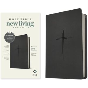 New Living Translation NLT Premium Value Thinline Bible, Filament Enabled (Leatherlike, Trinity Cross Black) New Living Translation NLT Premium Value Thinline Bible, Filament Enabled (Leatherlike, Trinity Cross Black)