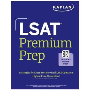 Kaplan Test Prep LSAT Premium Prep (2026): 4: Master the Digital LSAT with Exclusive 99th-Percentile Instructor Videos, Data-Driven Strategies, and Official Practice Kaplan Test Prep LSAT Premium Prep (2026): 4: Master the Digital LSAT with Exclusive 99th-Percentile Instructor Videos, Data-Driven Strategies, and Official Practice