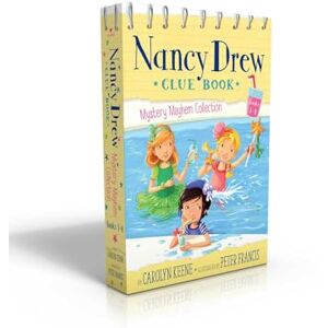 Keene, Carolyn Nancy Drew Clue Book Mystery Mayhem Collection Books 1-4 (Boxed Set): Pool Party Puzzler; Last Lemonade Standing; A Star Witness; Big Top Flop Keene, Carolyn Nancy Drew Clue Book Mystery Mayhem Collection Books 1-4 (Boxed Set): Pool Party Puzzler; Last Lemonade Standing; A Star Witness; Big Top Flop