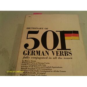 Strutz, Henry 501 German Verbs: Fully Conjugated in All the Tenses Strutz, Henry 501 German Verbs: Fully Conjugated in All the Tenses