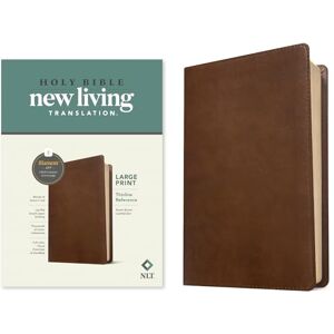 New Living Translation NLT Large Print Thinline Reference Bible, Filament Enabled Edition (Red Letter, Leatherlike, Rustic Brown) New Living Translation NLT Large Print Thinline Reference Bible, Filament Enabled Edition (Red Letter, Leatherlike, Rustic Brown)
