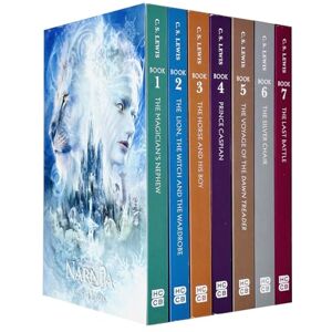 C S Lewis The Chronicles of Narnia 7 Books Collection Box Set By (The Magician's Nephew, The Lion the Witch and the Wardrobe, The Horse and His Boy,Prince Caspian, Voyage of the Dawn Treader & More) C S Lewis The Chronicles of Narnia 7 Books Collection Box Set By (The Magician's Nephew, The Lion the Witch and the Wardrobe, The Horse and His Boy,Prince Caspian, Voyage of the Dawn Treader & More)