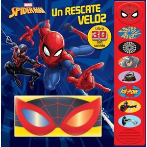 PI Kids Marvel: Spider-man Un Rescate Veloz Libro 3D con Sonido PI Kids Marvel: Spider-man Un Rescate Veloz Libro 3D con Sonido