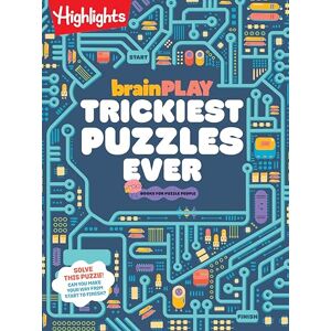brainPLAY Trickiest Puzzles Ever: Extra Tricky Brain Teasers, Logic Puzzles and Games for Kids 7 and Up, Over 200 Brain Games for Kids brainPLAY Trickiest Puzzles Ever: Extra Tricky Brain Teasers, Logic Puzzles and Games for Kids 7 and Up, Over 200 Brain Games for Kids