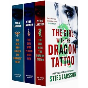 Stieg Larsson Millennium series 3 Books Collection Box Set by (Books 1 3) (The Girl With the Dragon Tattoo, The Girl Who Played with Fire & The Girl Who Kicked the Hornets Nest) Stieg Larsson Millennium series 3 Books Collection Box Set by (Books 1 3) (The Girl With the Dragon Tattoo, The Girl Who Played with Fire & The Girl Who Kicked the Hornets Nest)