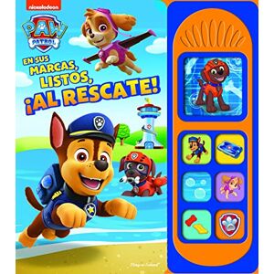 Patrulla Canina Nick Jr. Paw Patrol: Chase, Marshall, Skye y Mas! En Sus Marcas, Listos, ¡Al Rescate! Libro de Sonidos PI Kids Patrulla Canina Nick Jr. Paw Patrol: Chase, Marshall, Skye y Mas! En Sus Marcas, Listos, ¡Al Rescate! Libro de Sonidos PI Kids