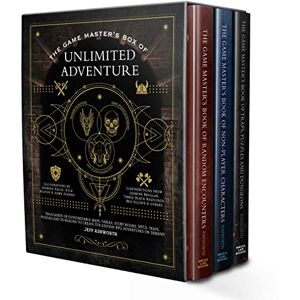 Ashworth, Jeff The Game Master's Box of Unlimited Adventure: Thousands of Unforgettable Maps, Tables, Story Hooks, Npcs, Traps, Puzzles and Dungeon Chambers to Create 5th Edition RPG Adventures on Demand Ashworth, Jeff The Game Master's Box of Unlimited Adventure: Thousands of Unforgettable Maps, Tables, Story Hooks, Npcs, Traps, Puzzles and Dungeon Chambers to Create 5th Edition RPG Adventures on Demand