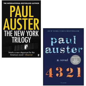 Paul Auster 2 Books Collection Set (The New York Trilogy, 4 3 2 1: A Novel) Paul Auster 2 Books Collection Set (The New York Trilogy, 4 3 2 1: A Novel)